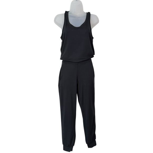 SWEATY BETTY | Gary Sleeveless Jumpsuit in Black, Size XS - Picture 7 of 16